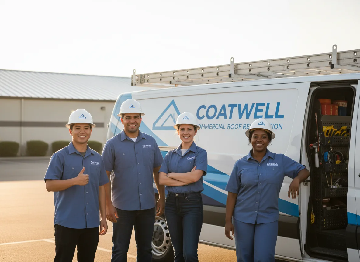 Commercial roof coating company in Henrietta, TX